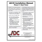 AD-50 INSTALLATION / OPER MANUAL