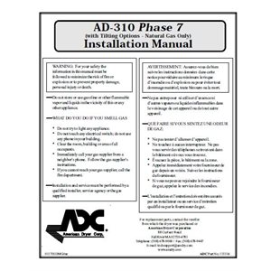 AD310 PH7 NAT TILT INSTAL MAN