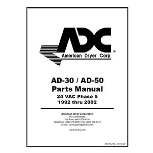 AD30 / 50 PARTS MAN. 24 VAC