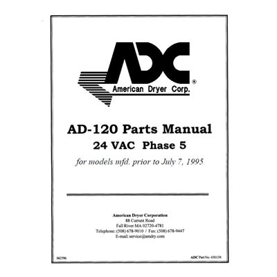 AD-120 PARTS MANUAL, PH-5