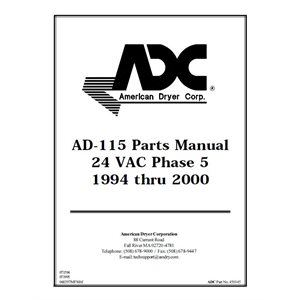 AD-115 PARTS MANUAL