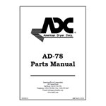 AD-78 PARTS MANUAL