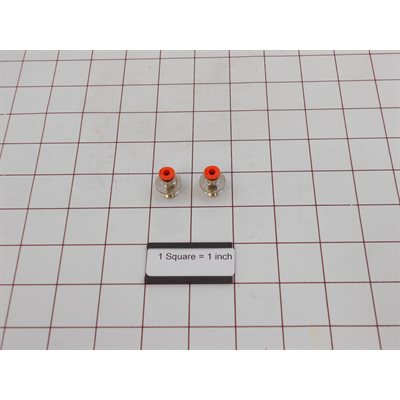 NIPPLE,1 / 4INX4MM FOR BURKERT VALVE