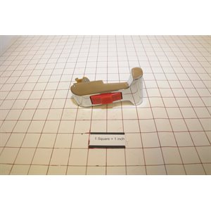 IPSO DOOR HANDLE- RED BUTTON