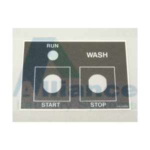 DECAL,WASH / RUN,LF