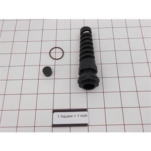 REPLACED BY ONE EACH OF F140340P AND F170215 >>> KIT,ADAPTER,STRAIN RELIEF,UW