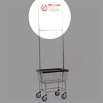 ONE PIECE RACK EXTENDER W / SIGN FOR 58 RACK